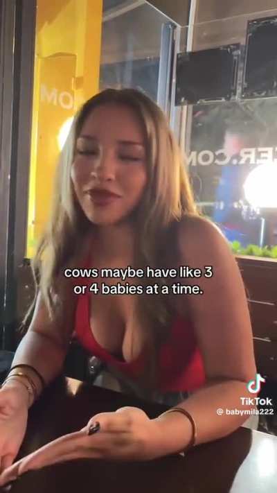 She’s onto something