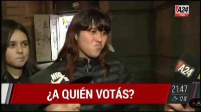 A quien votas?
