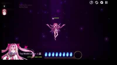 Luluca transforms into Top Model Luluca