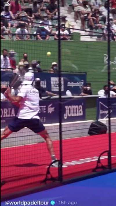 I don’t know anything about paddleball but this was impressive