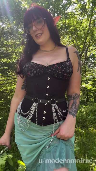 I brought you flowers! What did you bring me?