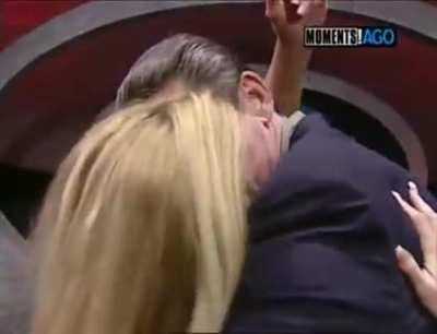 Making out with the boss