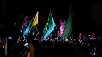 Celebrations from Gaza today 💚