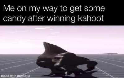 Eyes on me, I am the winner