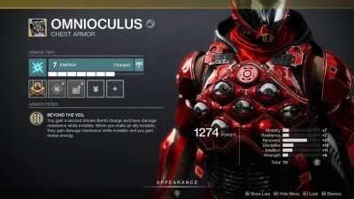 Whoever in Bungie designed the new exotic chest for hunters. This is amazing.