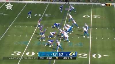 [Highlight] Penei Sewell refuses to back down against Aaron Donald