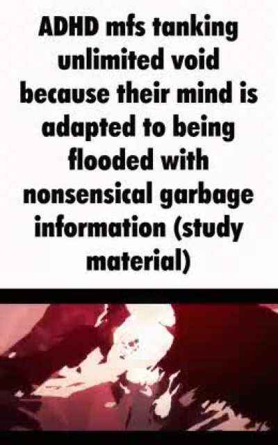 When your brain is so good at filtering all information that isn't about your hyperfixation