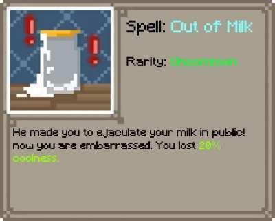 Mage gnome asked to let him use his new spell on you. Pause or Screen shot this gif to find out what spell he casted!