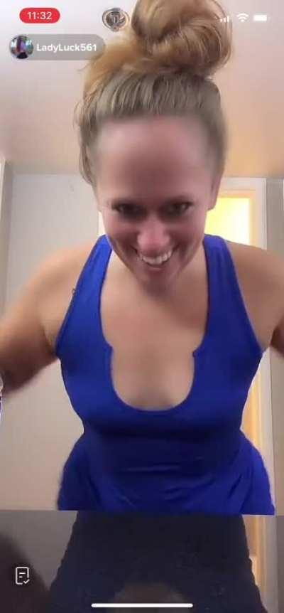 From her live on Saturday 