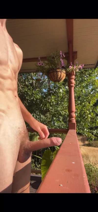 Wyd if you see me on my front porch like this