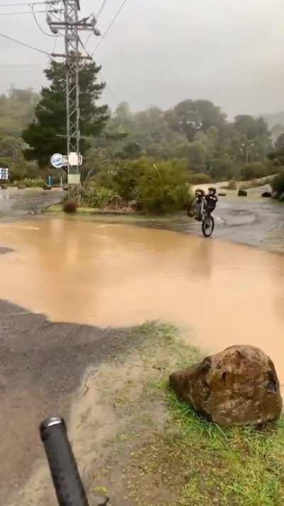 ¡¡A perro!! Sin mojarse los pies