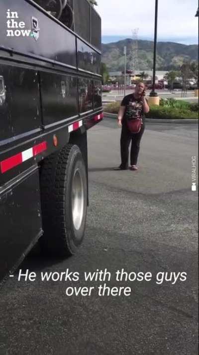 Woman calls cops on man because he 