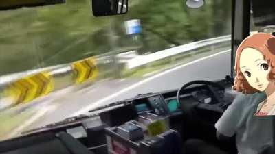 Haru driving be like: