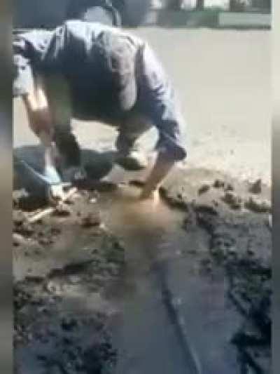 The risks involving a plumber job.