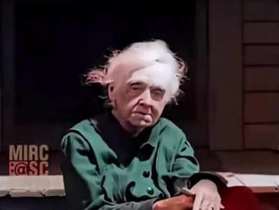 Incredible footage of a woman who was born in 1835 being interviewed in 1929.