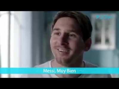 Spot publicitario de Japon donde sale Messi