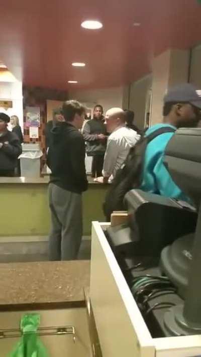 Drunk College Kid Arrested Over Mac and Cheese at a food court