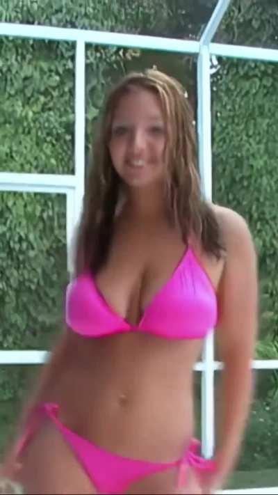 Christina Model in a Bikini