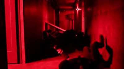 Daredevil hallway recoloured vfx