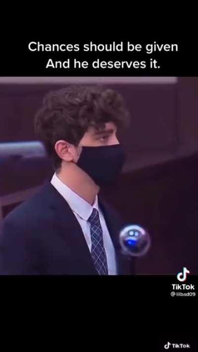 This bitch got 24 years for speeding and killing a mother and child. Would this question be asked if he was ugly? Reading the comments made me sick.