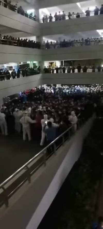 Bad night to fly into PVG