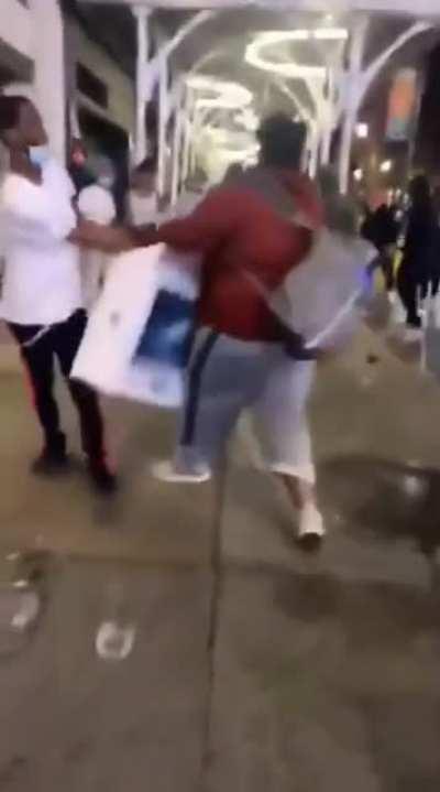 when looter gets looted