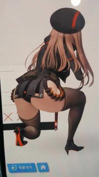 The attention to detail in Nikke is on another level (physics, animation)