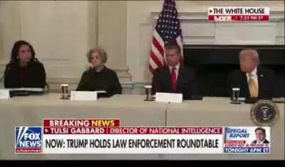 The Director of the National Intelligence Tulsi Gabbard: The United States border under the Biden-Harris Terrorist Administration was essentially relinquished to the cartels. The cartels lured in pregnant women, performed illegal caesarean sections, harve