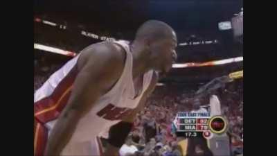 [Highlight] In crunch time of the Conference Finals, Joey Crawford fouls Damon Jones and calls it on Chauncey Billups instead