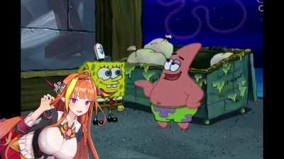 Hololive Portrayed By Spongebob