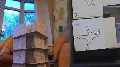 An animation can be a house of cards