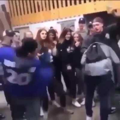 Multiple people multiple broken bones