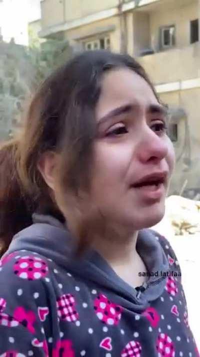 A 10 year old girl from Gaza.