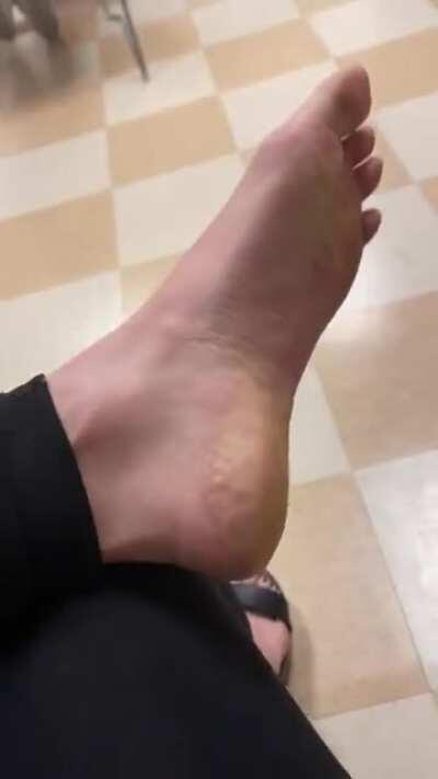 These feet will need lots of love after work