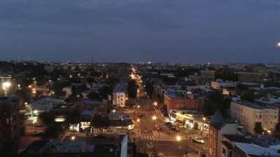 Crazy amount of fireworks on the forth