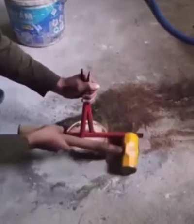 WCGW not knowing how to be a plumber