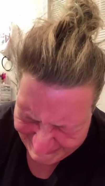 MAGA woman has a breakdown over Biden being inaugurated