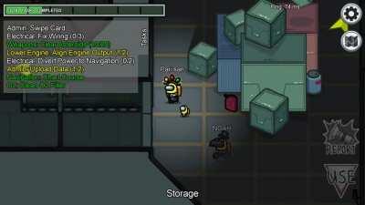 My desperate run for the button after watching an imposter jump from a vent