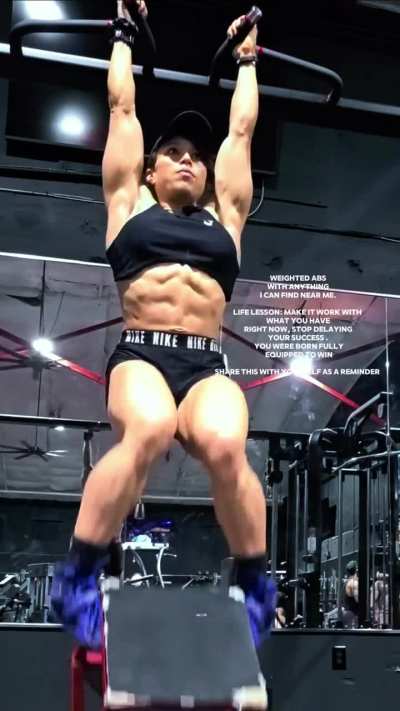 Core exercise. Adapt to what you have. Get those Shreddedgains and have fun