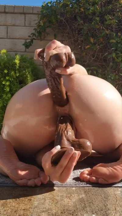 All holes oiled and ready