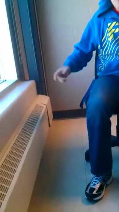 Office Chair Accident