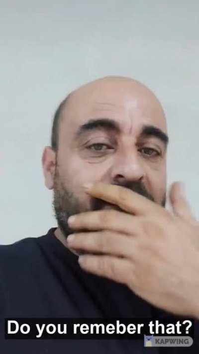 #NizarBanat's second to last video before he was murdered (with English subtitles). There's a lot of speculation that this was the video that 