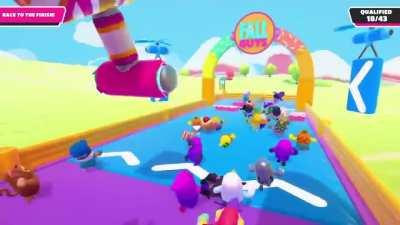 Big Yeetus punting me to glory from depths of defeat!