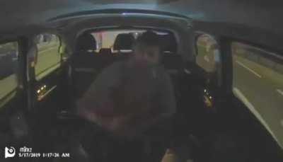 Never disrespect the cabbie!