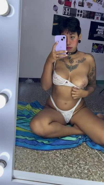 I love brand new lingerie