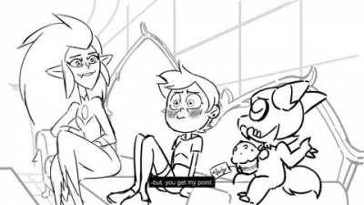 [CynDavilaChase] “Luz, you’re really gay, or actually really Bi.”