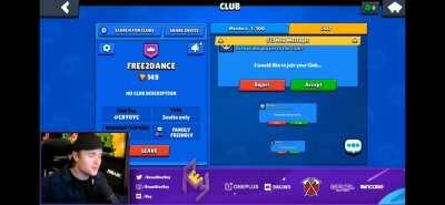 Rey opens a club in livestream but edited