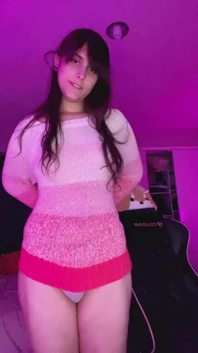 God really fucked up giving me a dick with these hips