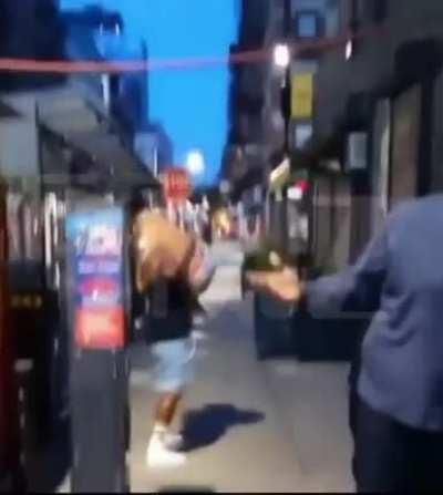 Rocky carrying riri in his arms yesterday in NYC💗💕