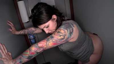 Small Bbw Latina at The Gloryhole